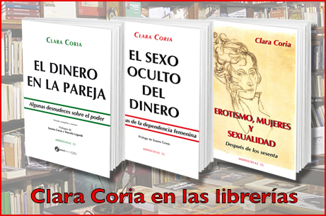 Clara Coria en las librerías de España